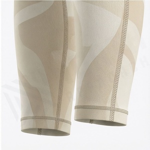 Conjunto de Yoga Personalizado de Alta Calidad para Mujer, Leggings con Control de Abdomen Estampados por Sublimación, Top Corto Deportivo, Ropa Deportiva para Gimnasio, Atuendo para Damas - Product Image 6