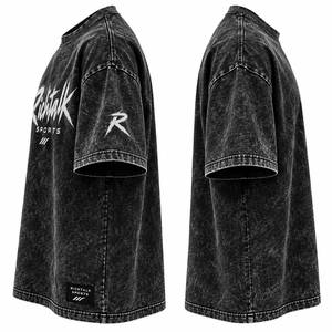 Impression DTG, personnalisez votre design, photos, t-shirt pour homme à manches courtes, été, style vintage lavé, style hip hop, 100% coton - Product Image 3