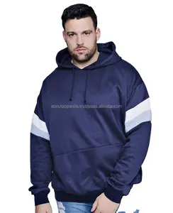 Stylish Custom Made Men Muscle Fit Pullover Hoodie Printing Logo ,Big And Tall Color Block Over The Head Hoodie