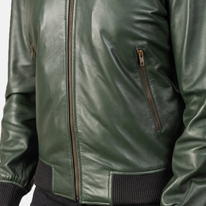 High Quality <b>Men</b> <b>Long</b>-Length Leather Jacket Winter Stand Collar Genuine Leather Custom Logo Durable Stylish Streetwear <b>Coat</b> - Product Image 6