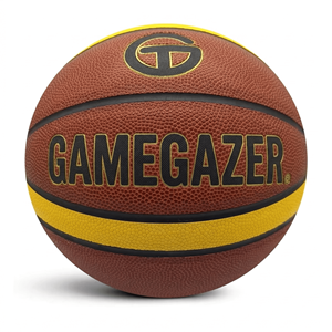 Balón de Baloncesto de Goma Natural de Primera Calidad de Gazer Industries, con Cámara de Goma, Tamaño y Peso Personalizables, Ligero y Duradero - Product Image 1