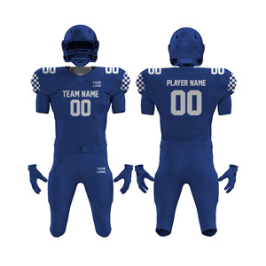 Tenues de football américain personnalisées OEM – Ensembles d'équipe avec maillots à manches courtes – Dernier design 2026 personnalisable - Product Image 6