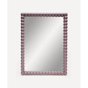 Miroir de vanité rectangulaire artisanal en bois laqué de qualité supérieure pour intérieur de salle de bain moderne - Product Image 3