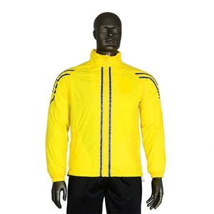 Chaqueta Deportiva Impermeable de Lona Amarilla para Hombre, Estilo Bomber, para Fútbol, Motociclismo y Ciclismo, con Capucha y Protección UV, Verano 2026, Venta al Por Mayor - Product Image 3