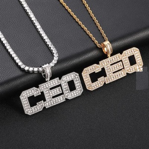 Colgante de Letra Personalizada con Nombre y Número, Estilo Hip Hop, con Incrustaciones de Diamantes Finos y Moissanita Certificada IGI, Engaste de Garra, de Lujo, con Detalles Brillantes - Product Image 6