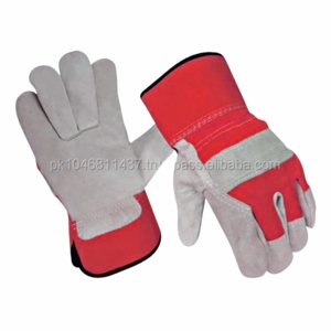 Guantes de Trabajo de Alta Resistencia de Primera Calidad, Fabricados en Canadá, de Piel de Vacuno, Resistentes al Calor, Antideslizantes, con Puño de Seguridad Industrial - Product Image 3