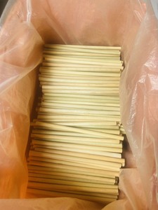 Fournisseur de pailles à boire en bambou, pailles réutilisables, compostables, écologiques, pailles en fibre de bambou Dia. 8 mm - Écologique et jetable - Product Image 6