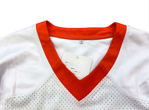 เสื้อฟุตบอลอเมริกันคุณภาพพรีเมียม ปี 2026 ชุดฝึกซ้อมแบบสั่งทำพิเศษ แขนสั้น สำหรับผู้ชาย ผลิตในประเทศปากีสถาน - Product Image 3