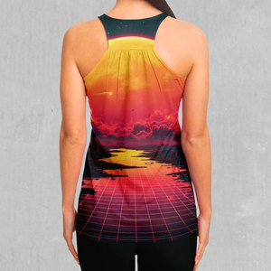 Camisetas Deportivas Sublimadas para Mujer, Ropa de Gimnasio, para Correr, Camiseta Deportiva Blanca Lisa con Espalda Descubierta - Product Image 2
