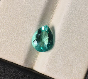 Lab Paraiba Turmalina Pera Facetada Calibrada Piedra Preciosa 10X7mm 12X9mm 14X10mm 16X12mm Piedras Preciosas Sueltas Fabricación de Joyas - Product Image 4