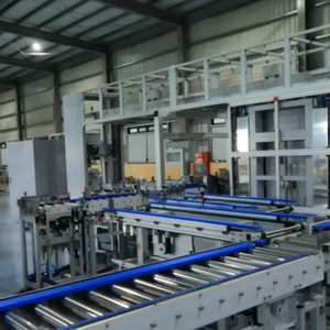 Convoyeur à rouleaux en acier inoxydable haute résistance, vitesse réglable, finition anodisée, durable, facile à nettoyer, pour l'assemblage de flux de matériaux - Product Image 1