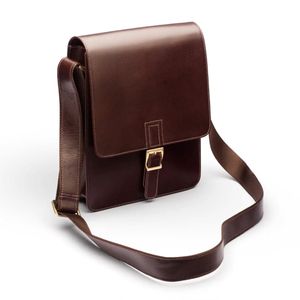 Bolso Mensajero de Cuero Vintage para Hombre, Bolso de Hombro Personalizado de Cuero Vacuno Genuino de Primera Calidad - Product Image 3