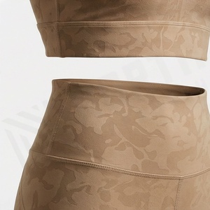 Custom Arrival Yoga Set For Women Fitness Training Workout Apparel <b>Thin</b> <b>Straps</b> Sports <b>Bra</b> Leggings Activewear Suits - Product Image 5