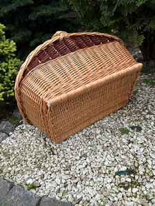 Bandeja de mimbre para frutos secos, cesta tejida para servir alimentos, bandeja para nueces, aperitivos, dulces y presentación de frutas, decorativa. - Product Image 3