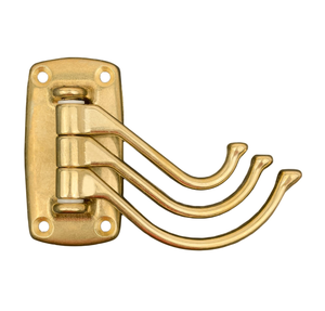 Brass Hook <b>Hanger</b> Dress Towel Wall Hook Gold Wall Mounted Hanging Cloth Garment Hook <b>Hanger</b> Best Price - Product Image 4