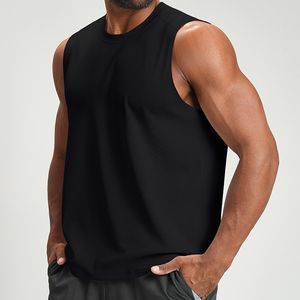 Chaleco Deportivo 100% Poliéster para Hombre, Sin Mangas, para Entrenamiento, Deportes, Running, Liso - Product Image 3