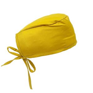 Dental Surgeon Sanitary Chef Medical <b>Caps</b> Customized Color Logo High Cotton Soft Unisex Long Hair Cord lock Nursing <b>Scrub</b> <b>Caps</b> - Product Image 5