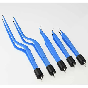 Pinzas Bipolares Americanas Premium con Conector de 2 Pines, Reutilizables, de Acero Inoxidable, para Coagulación Quirúrgica, de 11cm a 24cm, con Marcas CE e ISO - Product Image 4