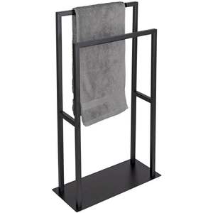 Organizador de toallas de tres capas de primera calidad con acabado elegante y alta durabilidad, perfecto para baños y hoteles modernos. - Product Image 4