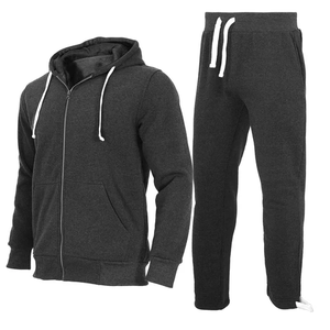 Fashionable OEM Custom Logo Men Casual <b>Jogger</b> <b>Set</b> Two Piece 100% Cotton High Street <b>Plus</b> <b>Size</b> Cargo Windbreaker Tracksuit - Product Image 6