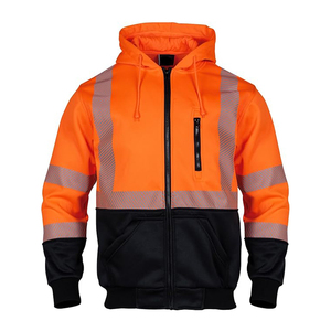 Chaqueta Reflectante de Alta Visibilidad, Impermeable y Resistente al Viento, Ropa de Trabajo de Seguridad para Trabajadores Industriales al Aire Libre, Suministro OEM - Product Image 1