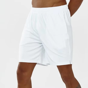 Customized Solid Color Double <b>Layer</b> Men Sport Jogger Shorts High Quality Tight Sexy Men's Black Gym Shorts - Product Image 1