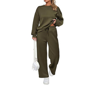 Ensemble de survêtement de jogging 2 pièces pour femme Jimieson Apparel, respirant et léger en polyester/nylon, printemps - Product Image 1