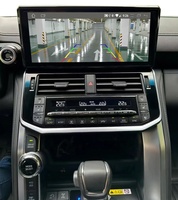 Lecteur vidéo multimédia Gerllish pour Toyota Land Cruiser LC300 2021 2022 Autoradio stéréo Android Autoradio navigation gps