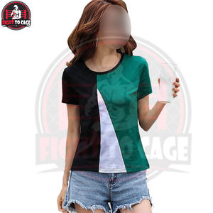 Camisetas Clásicas de Calidad para Mujer, Corte Regular, Estampadas, con Contraste de Color Personalizado, Tejido Suave y Cómodo para Uso en Exteriores - Product Image 6