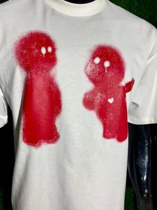 เสื้อยืดผู้ชายแบบลำลองใส่กลางแจ้งผ้าคอตตอน/ใยไม้ไผ่ระบายอากาศแขนสั้นลายตารางขนาด200กรัม - Product Image 6