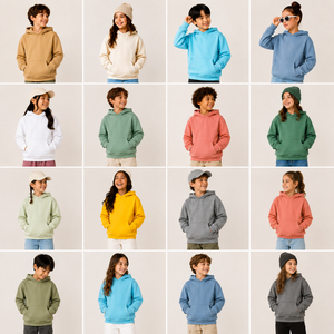 Lot de stock en gros – Vente en gros de sweats à capuche pour enfants – Vêtements d'hiver – Logo personnalisé – Coton molletonné – Design imprimé – Sweats à capuche - Product Image 2