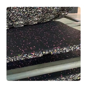 Alfombra de Goma para Piso, Revestimiento Vinílico, Antideslizante, Absorbente de Impactos, para Patio de Juegos, Exterior, Negro - Product Image 6