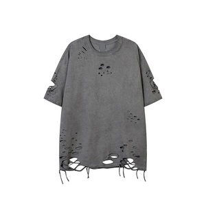 <b>Top</b> Trending Men <b>Distressed</b> T Shirt Fully Customized Lightweight Easy Wear Breathable <b>Distressed</b> T Shirt With Durable Material - Product Image 5