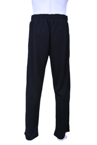 Wholesale <b>Men's</b> Black Straight Casual <b>Trouser</b> 100% Polyester High-Waisted Elastic Quick Dry Breathable Stretch <b>Pull</b>-<b>on</b> - Product Image 4