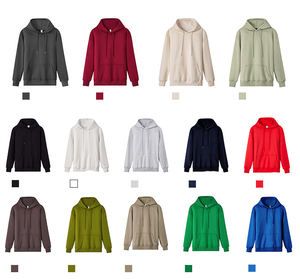 เสื้อฮู้ดผ้าเทอร์รี่ฟลีซพิมพ์ลายตามสั่งสำหรับผู้หญิง ฤดูใบไม้ร่วง น้ำหนัก 300 กรัม เป็นมิตรกับสิ่งแวดล้อม แขนยาว - Product Image 3