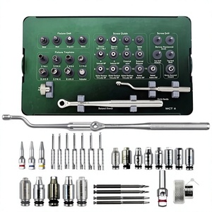 Kit de Extracción de Implantes Dentales, Instrumentos de Extracción de Implantes de Acero Inoxidable Reutilizables, Herramienta de Recuperación de Tornillos, Juego de Herramientas de Cirugía Oral - Product Image 4