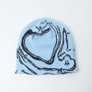 หมวกบีนนี่ไหมพรมลายโบว์สุดหรูสำหรับฤดูหนาวแบบใหม่ ขายส่ง สำหรับผู้หญิงและผู้ชาย - Product Image 5