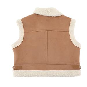 Chaqueta de Cuero para Mujer, Primavera, Buena Calidad, Solapa Grande y Múltiples Inventario, con Peluche - Product Image 6