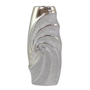 Vase en métal en forme de tulipe, design industriel fait main, décoration de table, finition argentée, vase et pots décoratifs pour fleurs, fournitures pour événements - Product Image 4