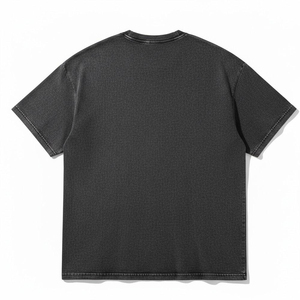 เสื้อยืดคอกลมแขนยาวทรงหลวมสไตล์สตรีทแฟชั่นสำหรับผู้ชาย รับออกแบบลายด้านหน้า ราคาขายส่ง - Product Image 5