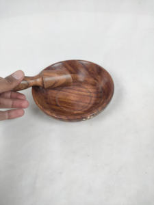 Juego de Tazones para Servir de Madera de Acacia de Alta Calidad, Tamaño Personalizado, Ecológico, Estilo Europeo, para Fiestas, Campamentos, al por Mayor desde India - Product Image 4