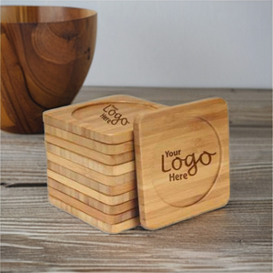 Hot Selling Customized Engraved Mango Wood Square <b>Drinking</b> <b>Coasters</b> for Dining Table Use - Product Image 6
