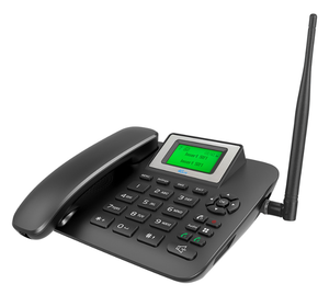Teléfono Inalámbrico Fijo 4G LTE con Tarjeta SIM GSM, Teléfono Inalámbrico, Punto de Acceso WiFi, VOIP, FM, Reproductor MP3, Auricular con Antena Externa - Product Image 1