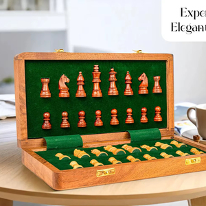 ILAHI's Eco-Friendly Rustic Polished Rectangle <b>Chess</b> <b>Board</b> Game 100% Handmade Pure Wood Animal/Love Style Customized Size <b>Chess</b> - Product Image 1