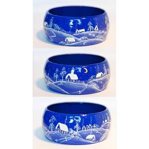 Handmade Traditional Women's Jewelry Painted <b>Wooden</b> <b>Bangles</b> for Daily Wear and Festive Fashion - Product Image 3