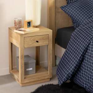 Mesita de noche de madera de mango Vandana Vista Nova - Product Image 1