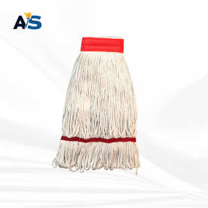 A&S Heavy Duty Semi Bleach Kentucky <b>Mop</b> Head Floor Cleaning Commercial Industrial Aluminum <b>Mops</b> Self-Wringer Reusable Durable - Product Image 4