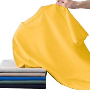 T-shirt Homme Dernière Mode Manches Courtes Col Rond Décontracté 180 GSM 100% Coton Logo Avant Écologique Anti-Plis Coupe Classique - Product Image 1