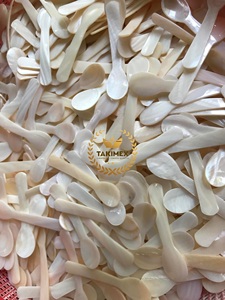 Cuchara de caviar de nácar de lujo hecha a mano cubiertos de concha para cena fina 100% origen de Vietnam stock listo ahora - Product Image 4