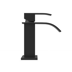 Rubinetto per Lavabo Bothwa Home Harlow da 6 Pollici con Maniglia Singola, Certificato CUPC, Finitura Nero Opaco per Bagno - Product Image 6